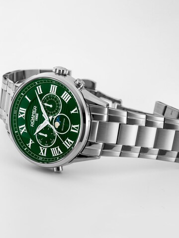 Roamer Analoguhr 'Superior Moonphase' in Grün