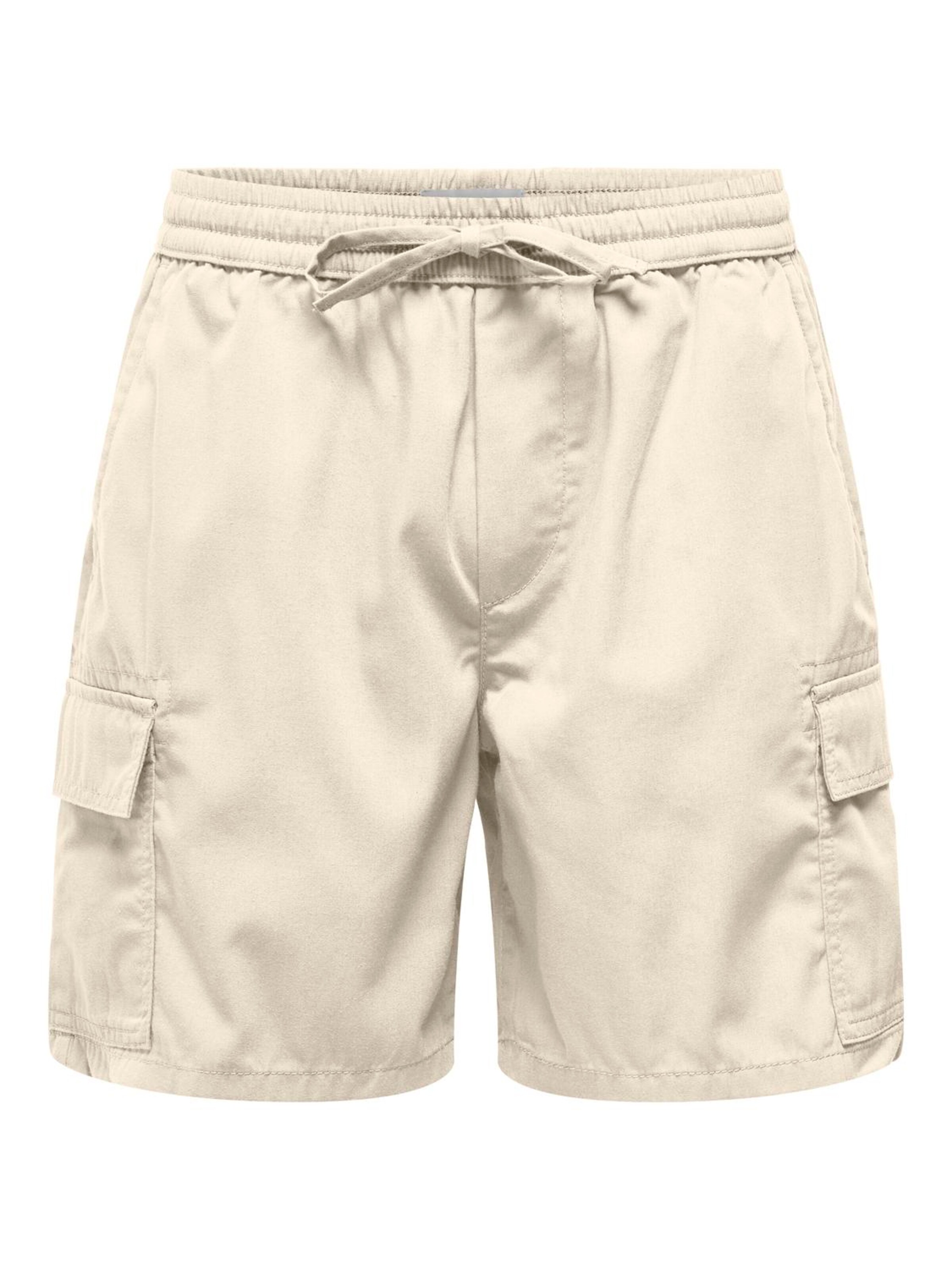 Only & Sons Pants in Beige: front
