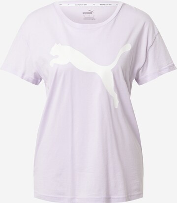 T-shirt fonctionnel PUMA en violet : devant