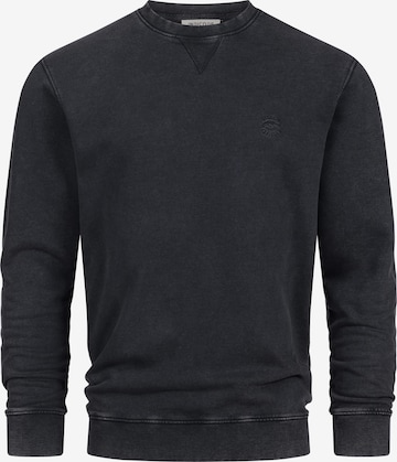 INDICODE JEANS Sports sweatshirt 'INElimah' in Grey: front