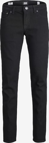 Slimfit Jeans 'GLENN' di Jack & Jones Junior in nero: frontale