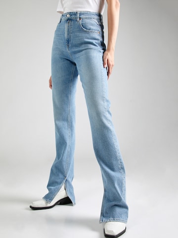 REPLAY Flared Jeans in Blue: front