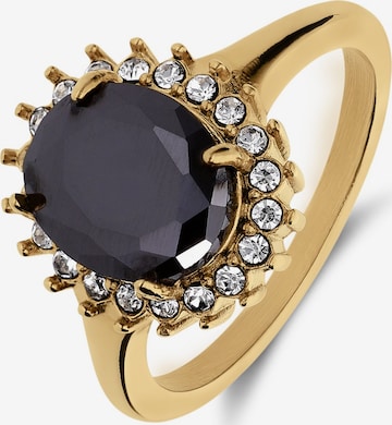 Lucardi Ring in Goud: voorkant