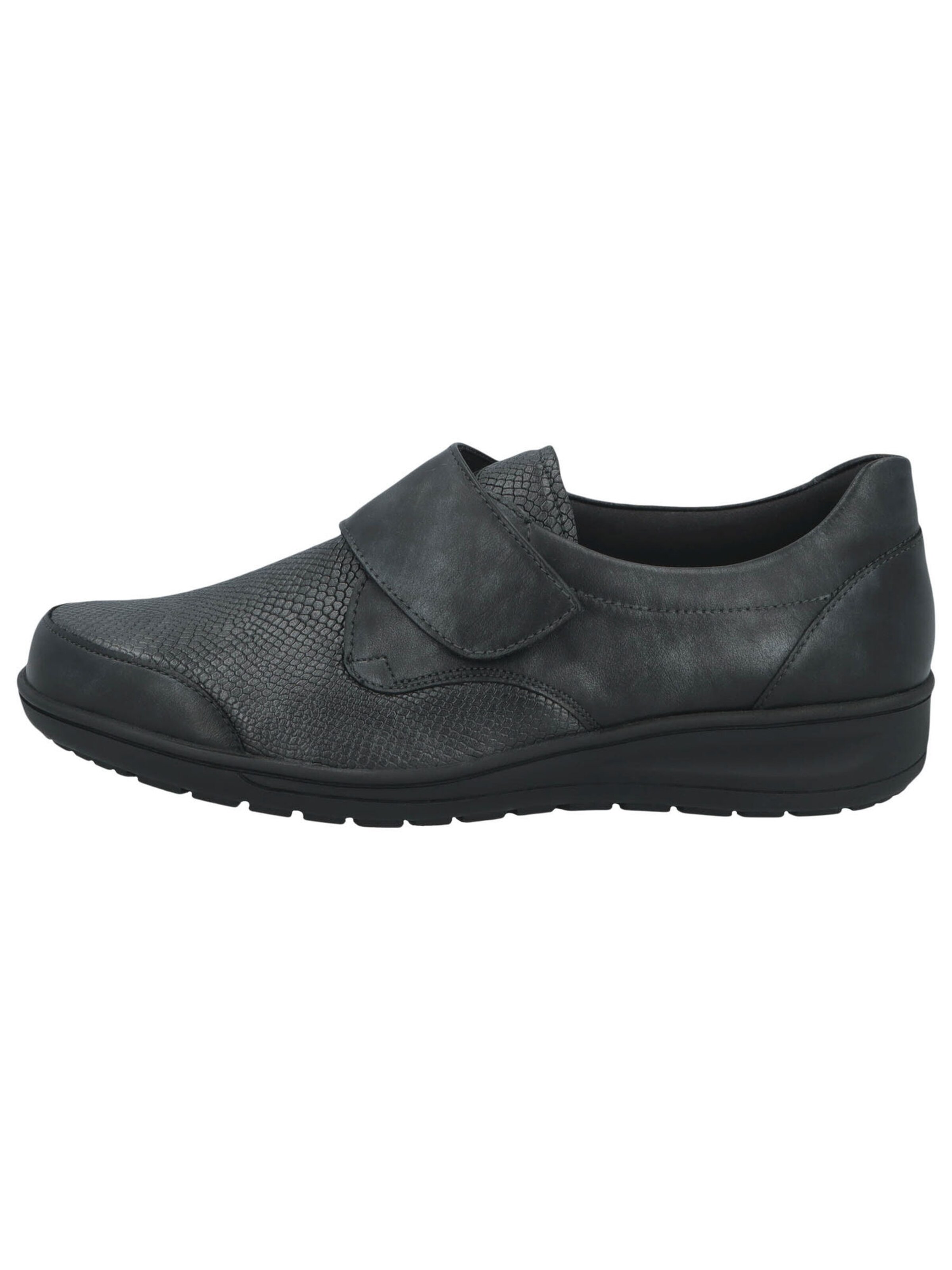 SOLIDUS Slipper 'Heaven' in Grau: Vorderseite