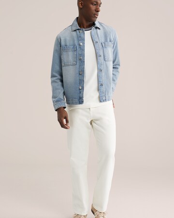 WE Fashion Between-season jacket in Blue