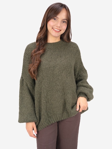 Pull-over ' ADELINA ' Seasons of April en vert : devant
