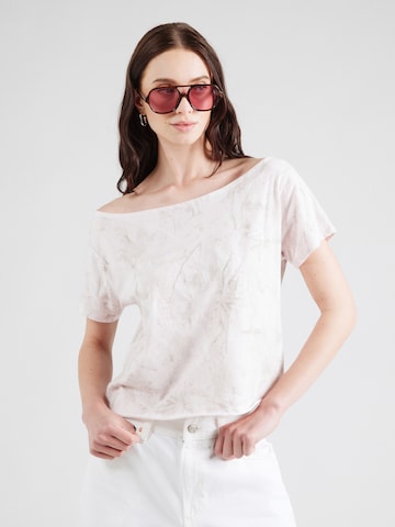 HOLLISTER Футболка в Ярко-розовый: спереди