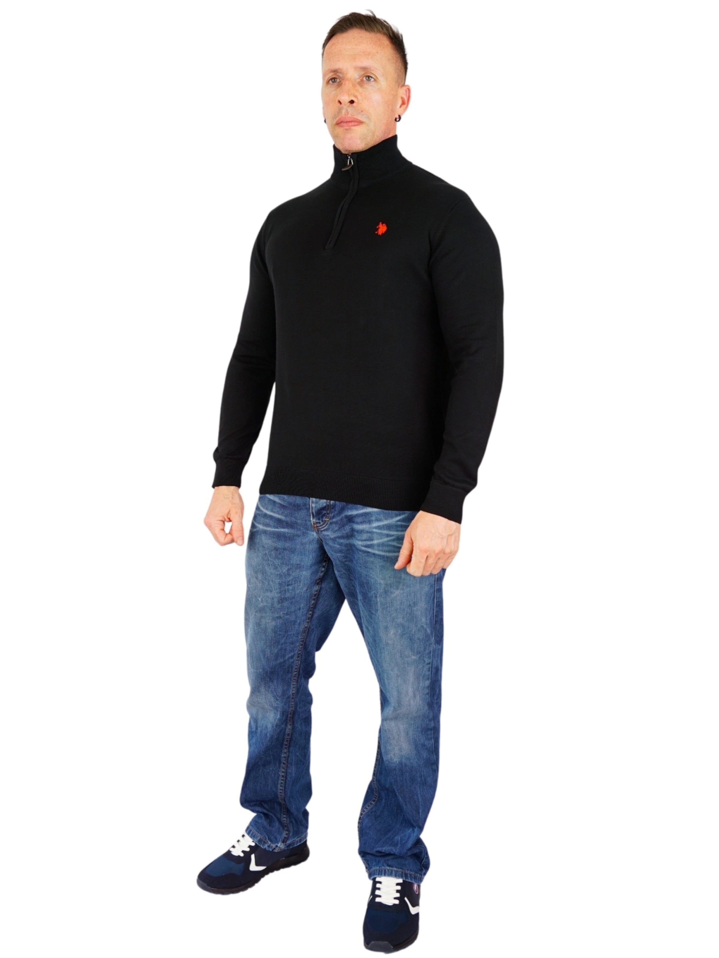 Pull-over U.S. POLO ASSN. en noir