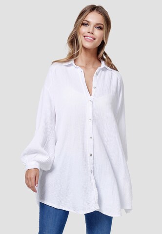 Decay Blouse in White: front
