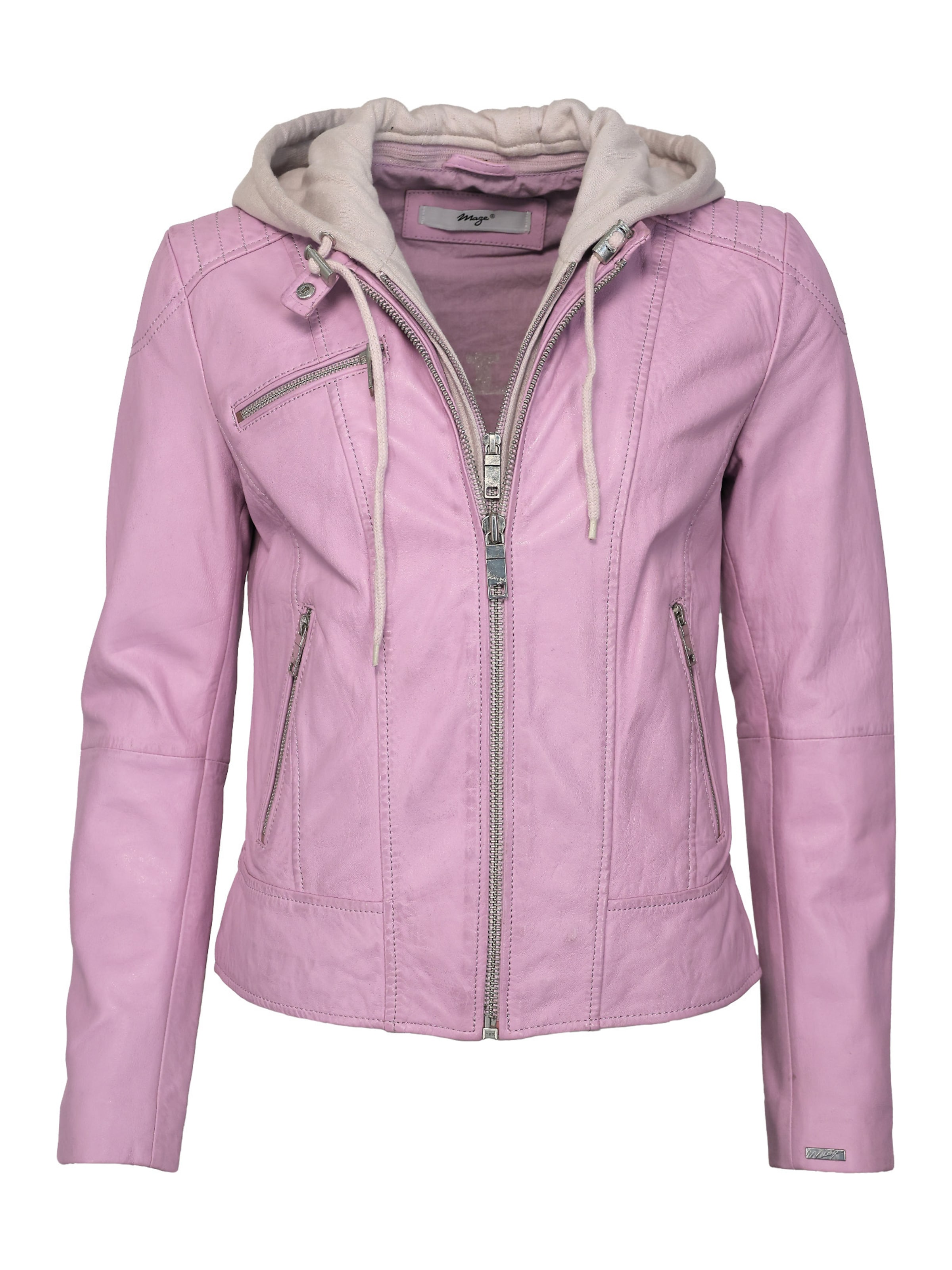 Maze Between-season jacket ' Mico ' in Purple: front