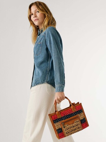 Pepe Jeans Handbag 'Zadie London' in Brown