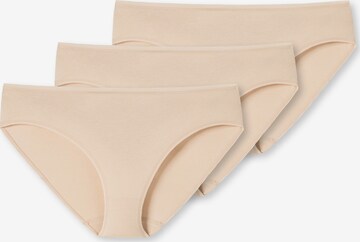 Slip ' 95/5 ' di SCHIESSER in beige: frontale