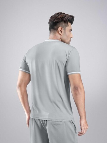 PANTONECLO - Camiseta funcional 'Pantoneclo Men's Gym Short Sleeve T-Shirt' en gris