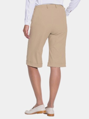 Regular Pantalon Goldner en beige