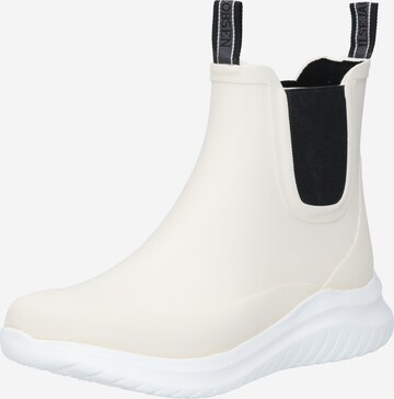 ILSE JACOBSEN Chelsea boots in Beige: voorkant