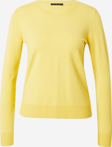 Pull-over Sisley en jaune : devant