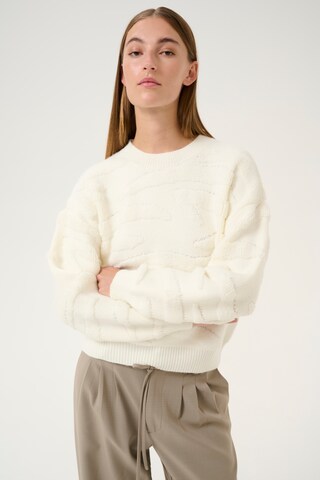 Pull-over 'Rosanne' KAREN BY SIMONSEN en beige : devant
