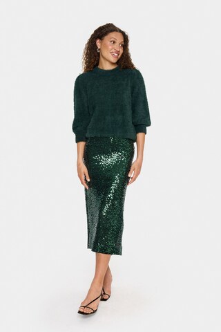 SAINT TROPEZ - Jersey 'Banni' en verde