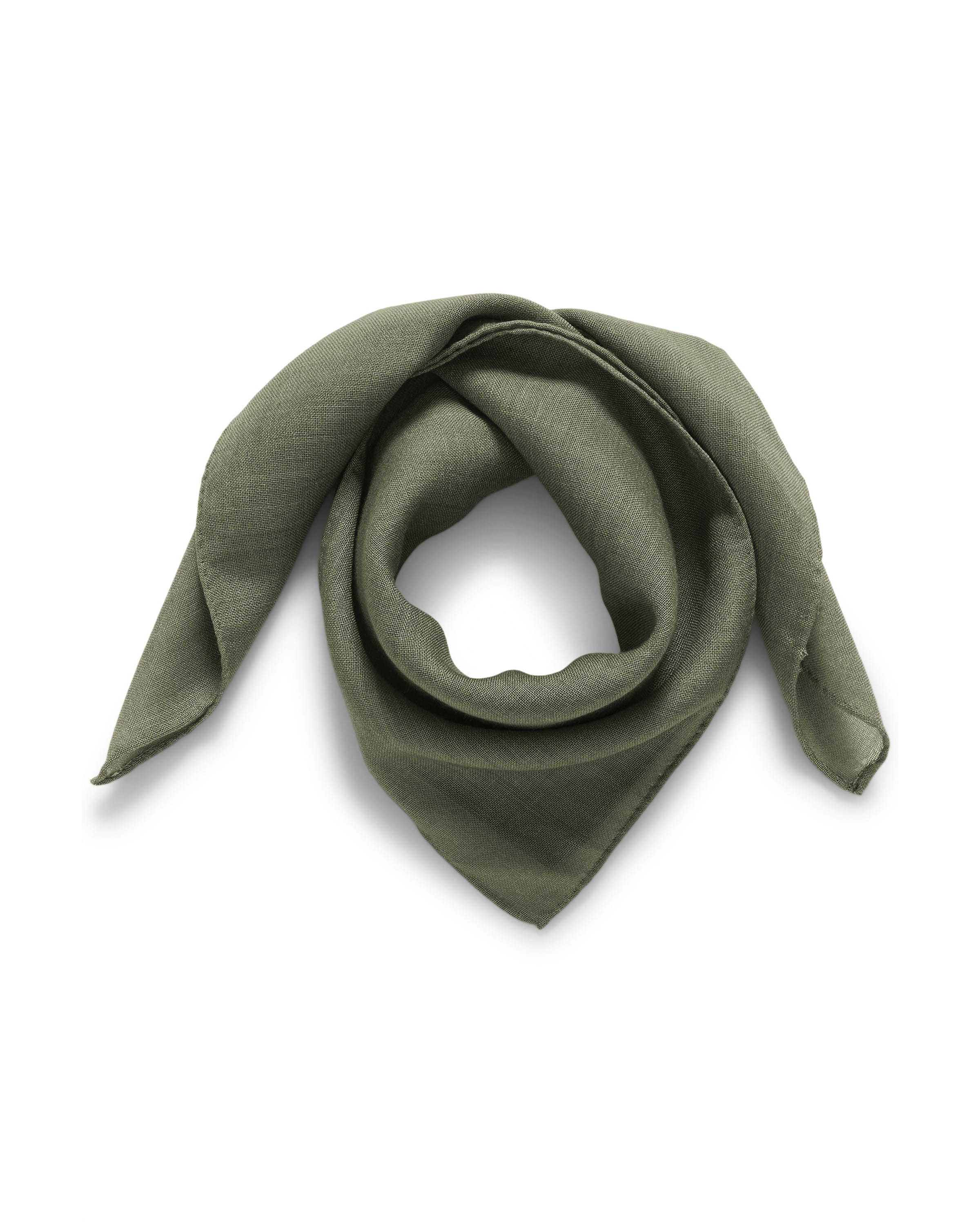 Écharpe 'Woolbal' Matinique en vert : devant