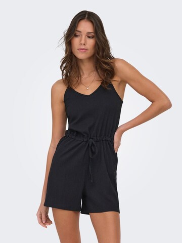 ONLY Jumpsuit 'ONLMolly' in Zwart: voorkant