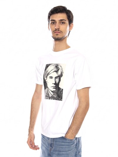 Obey Shirt 'Worhole Tee White' in XL in White, Item view