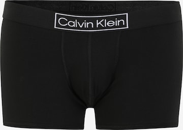 Boxeri 'Heritage' de la Calvin Klein Underwear Plus pe negru: față