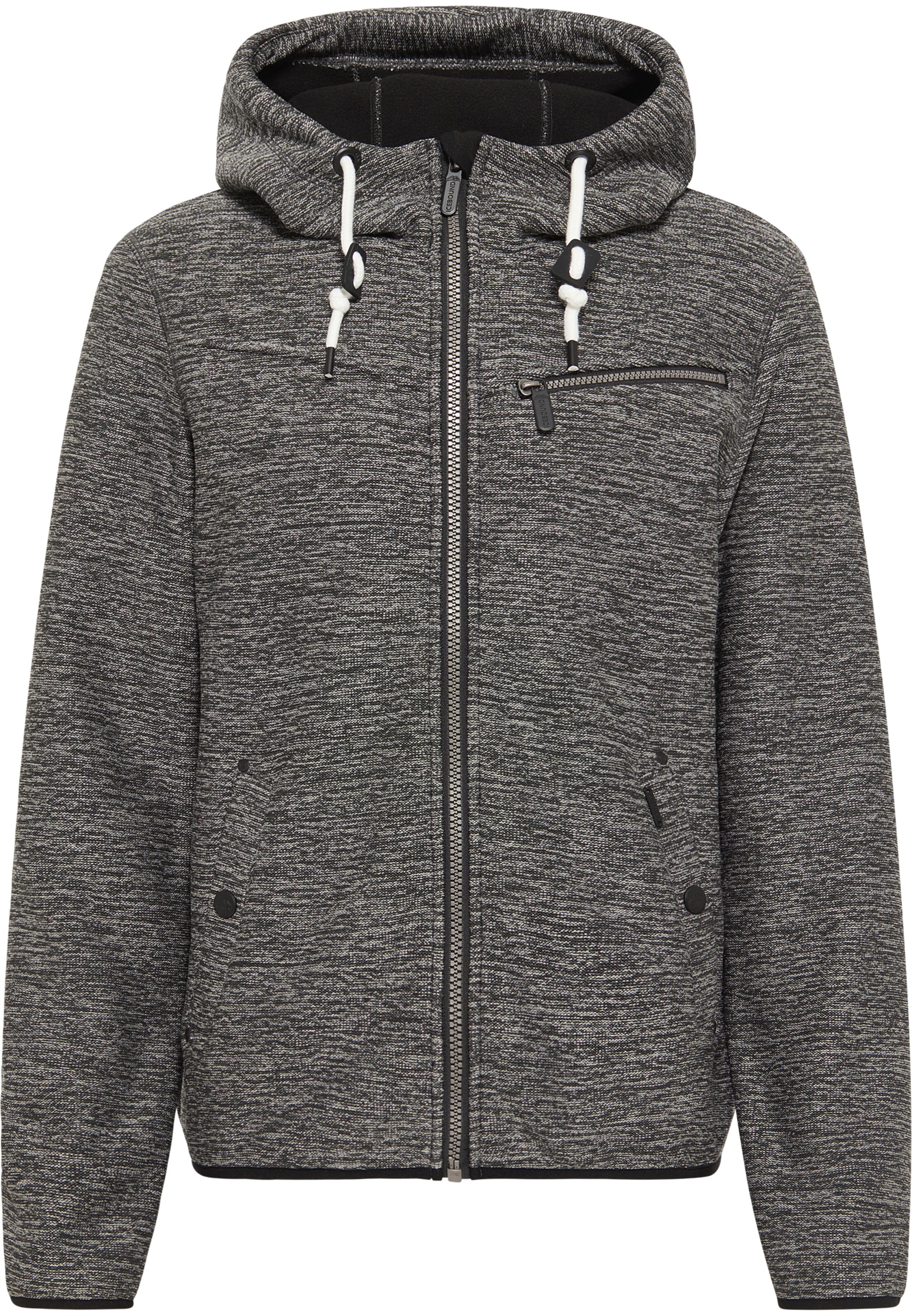 ICEBOUND Jopa iz flisa | siva barva: sprednja stran