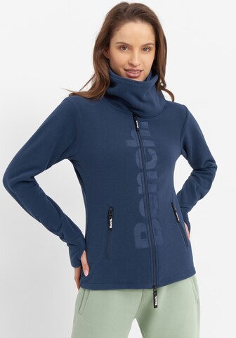 BENCH Fleece Jacket in Blue: front