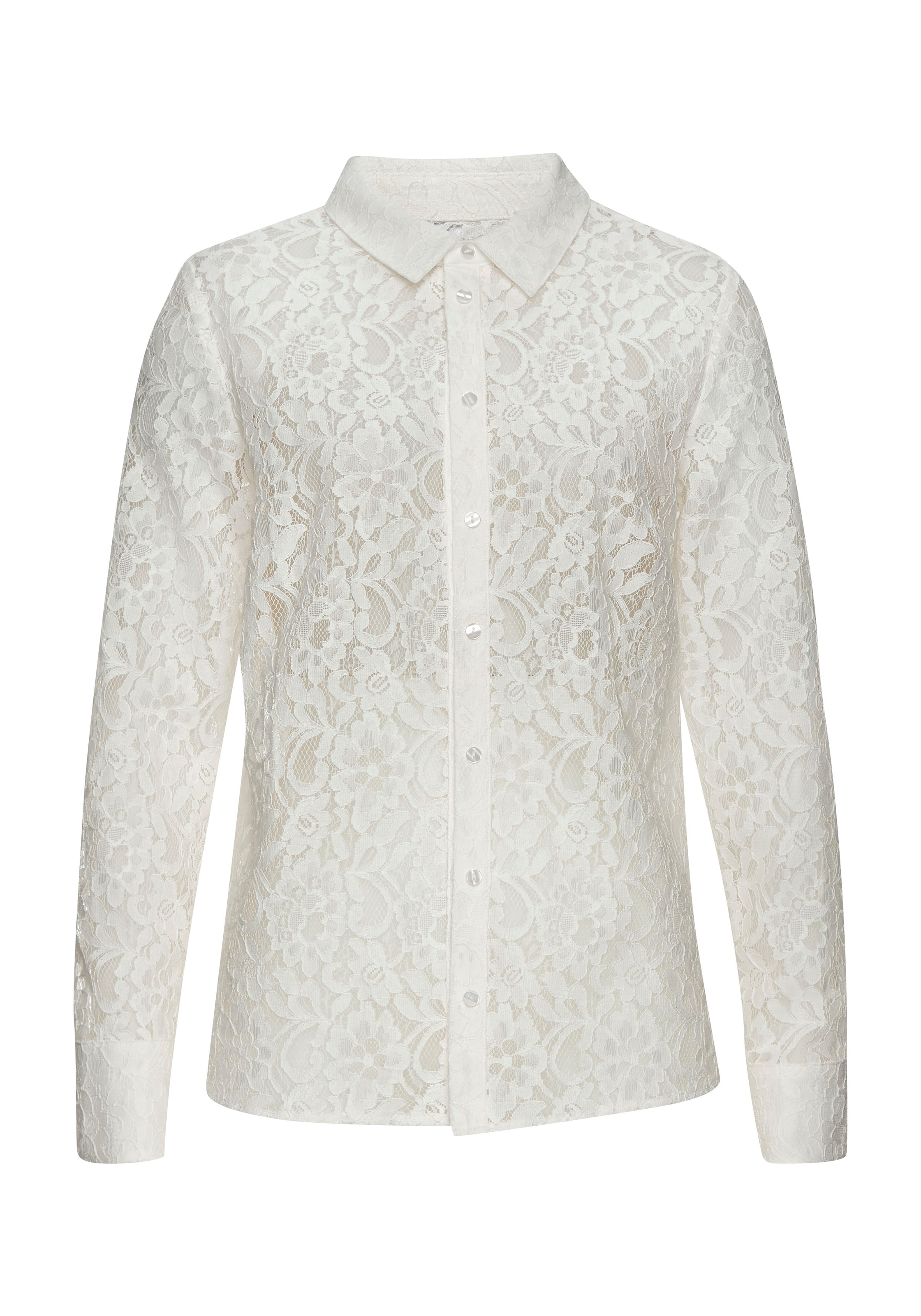 LASCANA Blouse in White: front