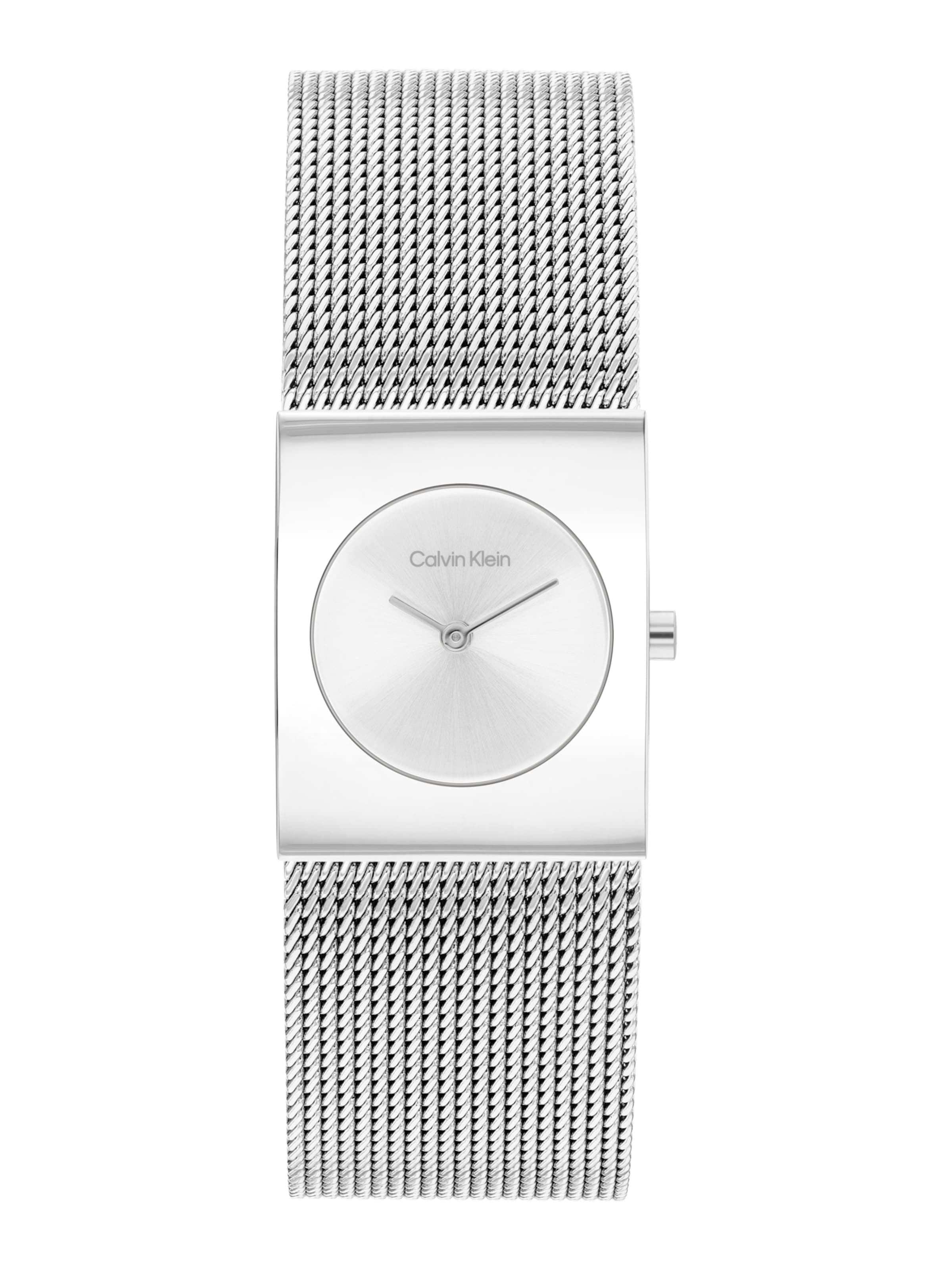Montre à affichage analogique 'Pulse' Calvin Klein en argent : devant