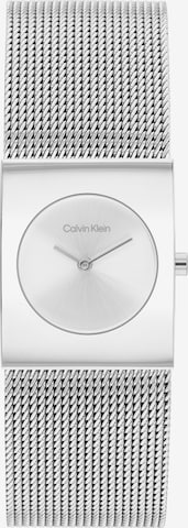 Calvin Klein Analoginen kello 'Pulse' värissä hopea: etupuoli