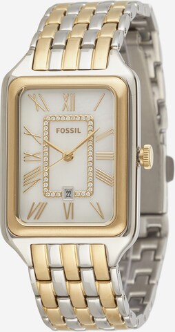 FOSSIL Analoog horloge 'RAQUEL' in Goud: voorkant