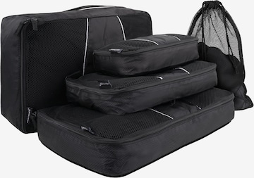 normani Laundry Bag 'Tunja' in Black: front