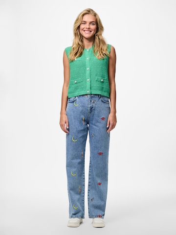 PIECES Regular Jeans 'PCJIDI' in Blau