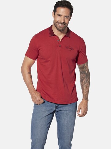 Jan Vanderstorm Shirt 'Jorklan' in Rood: voorkant