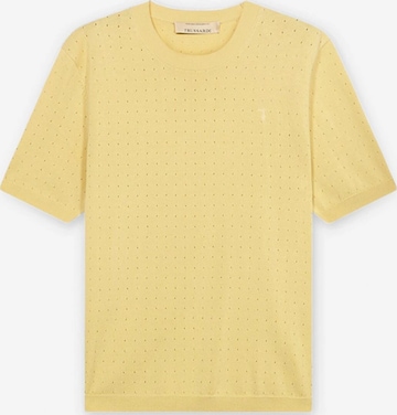 Trussardi Shirt in Geel: voorkant