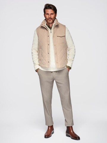 Gilet 'OM-JAVJ-0277' Ombre en beige