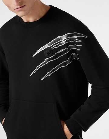 Plein Sport - Sweatshirt 'Scratch' em preto