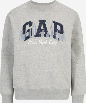 Gap PetiteSweater majica - siva boja: prednji dio