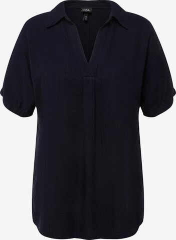 Ulla Popken Blouse in Blauw: voorkant