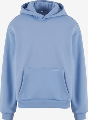 MT Upscale Sweatshirt 'Faith Is Strength' in Blau: Vorderseite