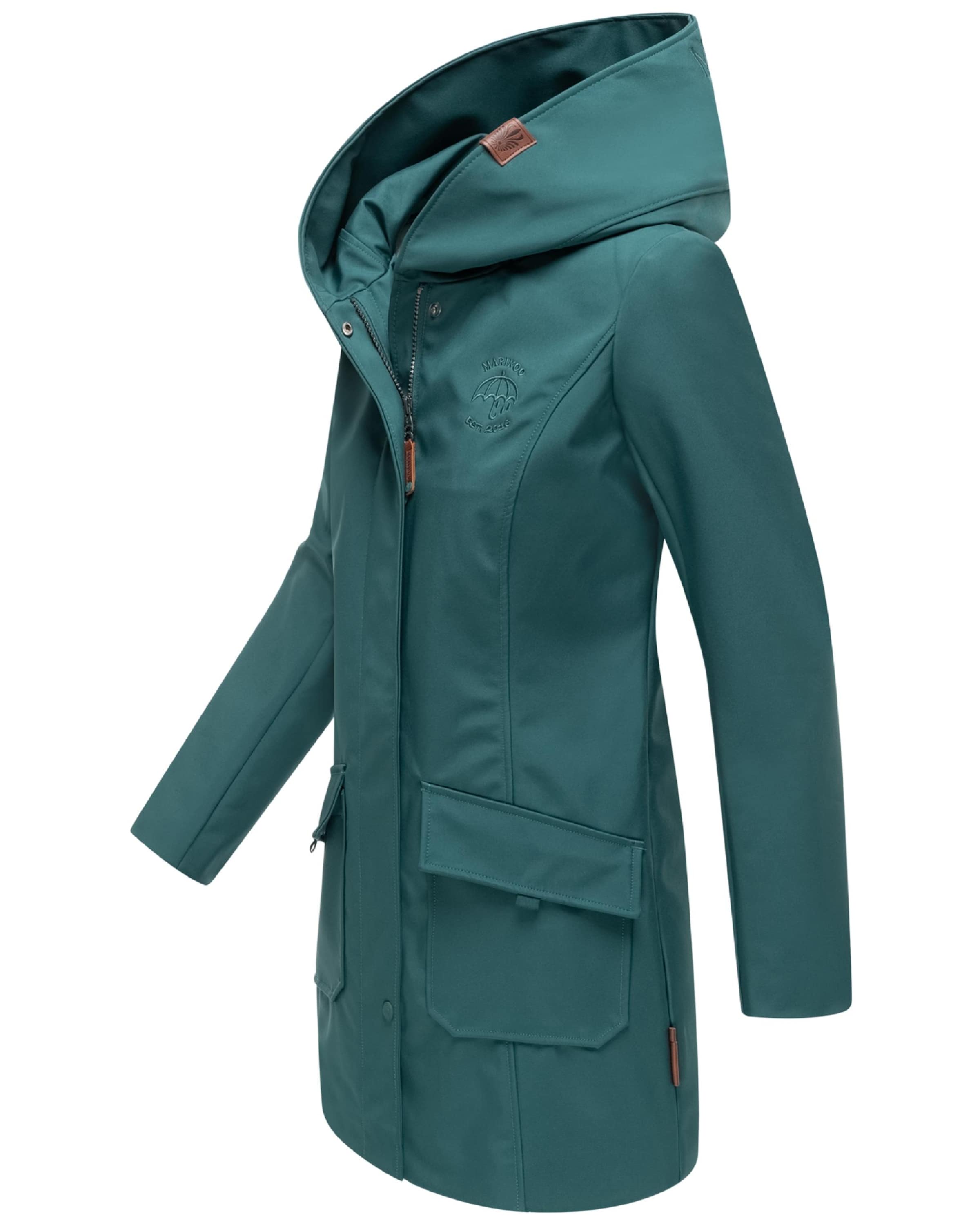 Cappotto funzionale 'Mayleen' di MARIKOO in verde