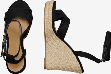 ONLY Sandalen met riem 'Amelia' in Zwart