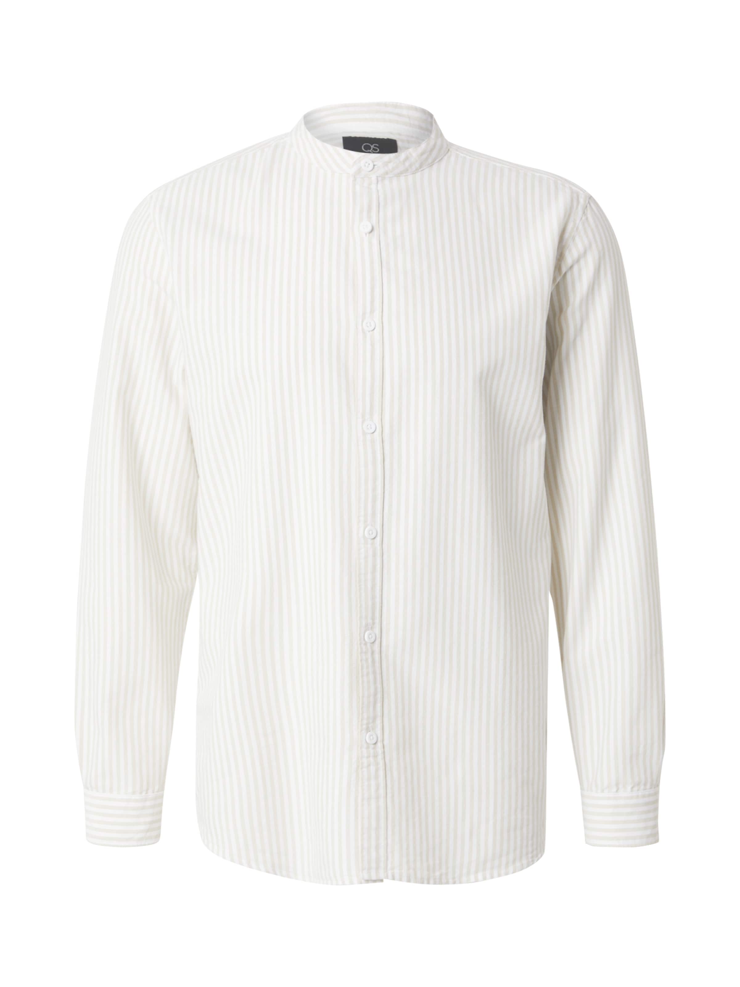 QS Regular fit Srajca | zelena barva: sprednja stran