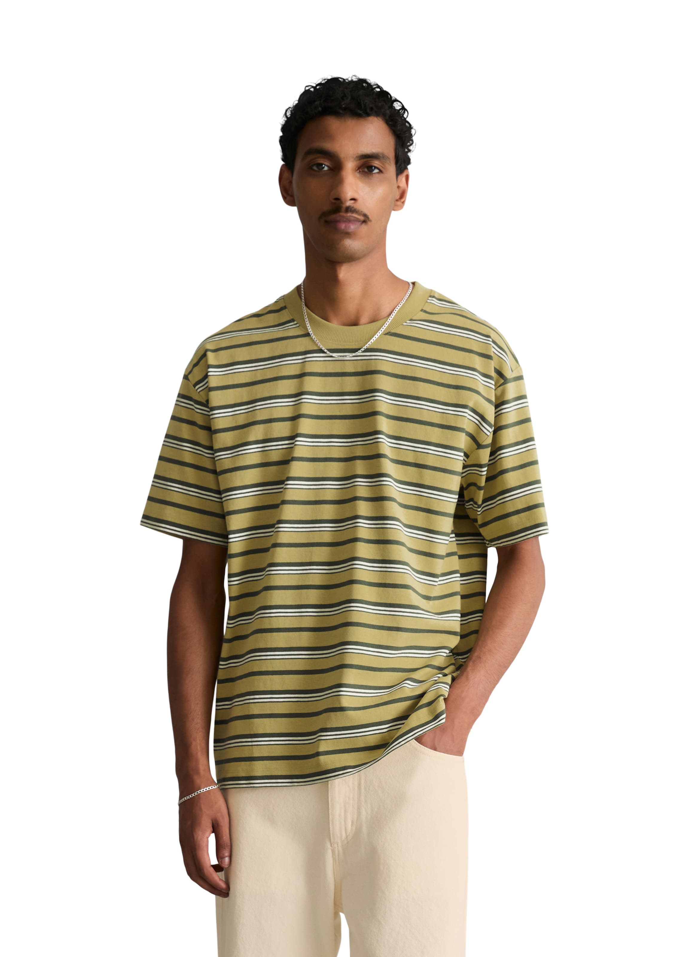 T-Shirt Marc O'Polo DENIM en vert : devant