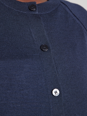 BOSS Knit Cardigan 'Fonami' in Blue