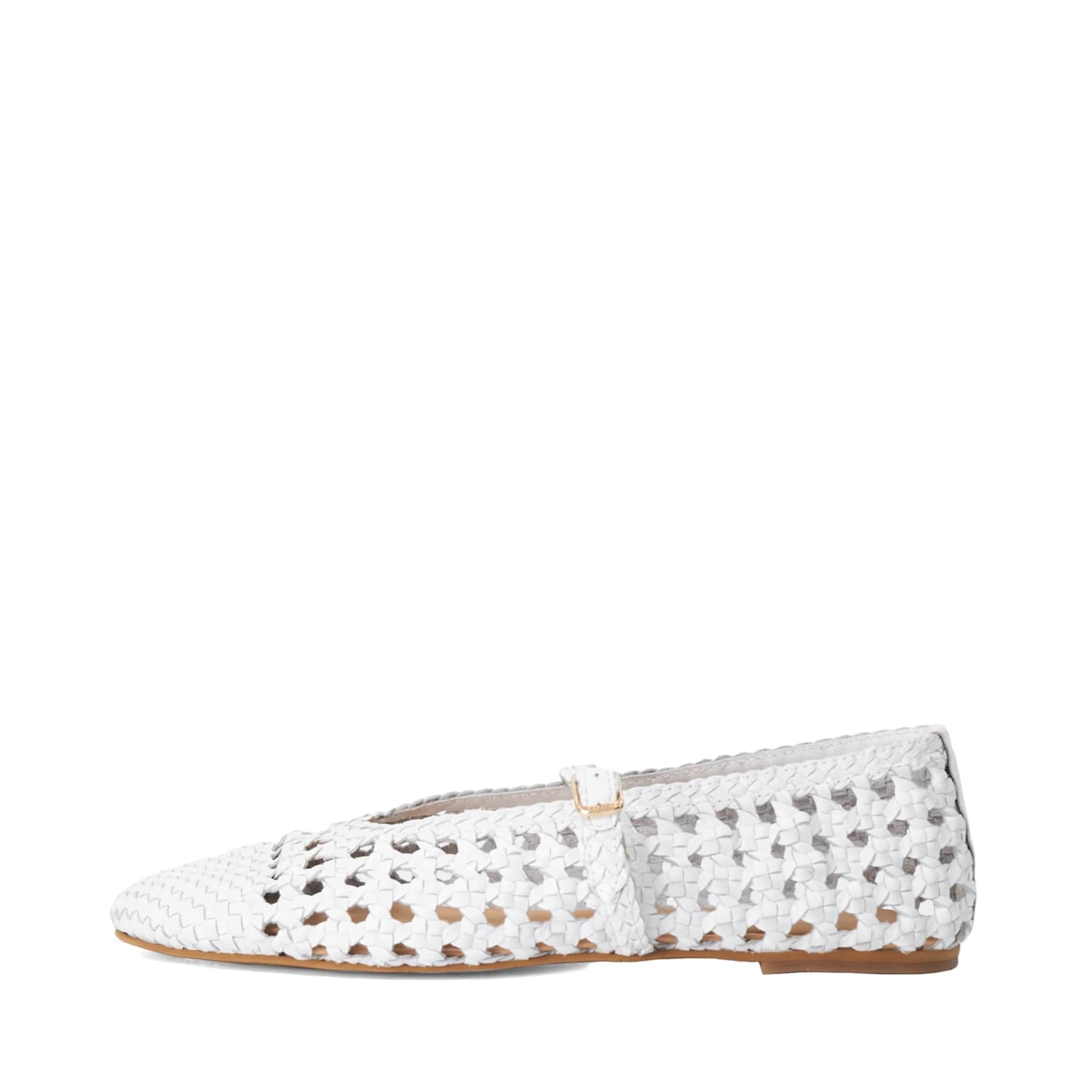 Dune LONDON Ballet Flats in 38 in White, Item view