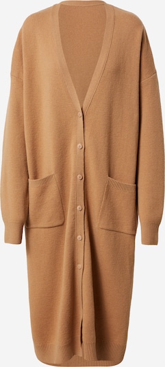 A LOT LESS Strickjacke 'Raven' in camel, Produktansicht