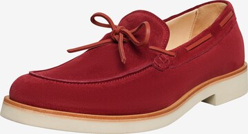 Henry Stevens Moccasins ' Ben BS ' in Red: front