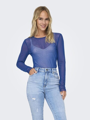 ONLY Top 'ELSA' in Blue: front